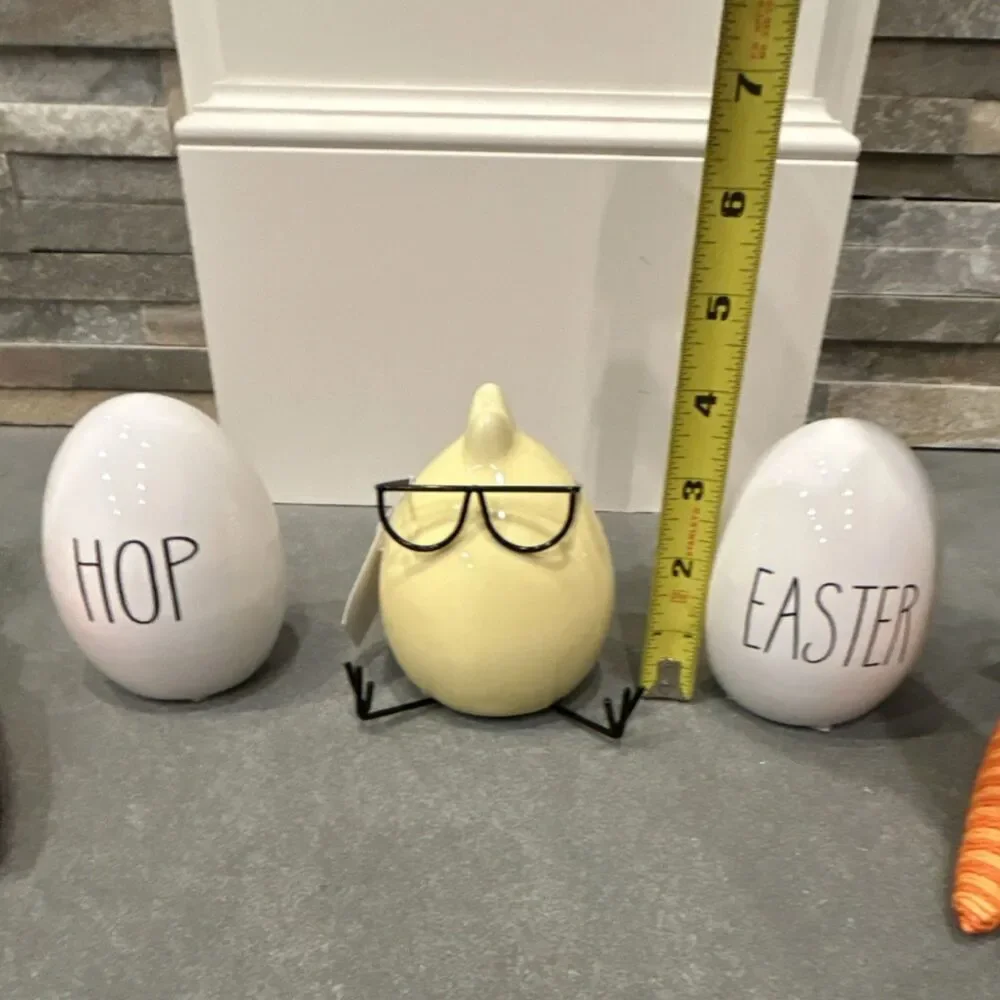 Hobby Lobby Easter Decorative Eggs Chick and Artificial Carrots Set